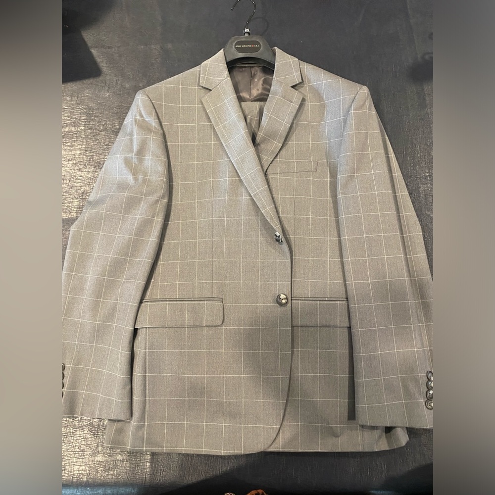 Slim fit male suit